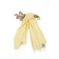 Call It Fouta Hamamdoek Honeycomb yellow van Call it Fouta!