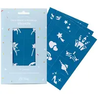 Oh Flossy - Reusable Adhesive Face Paint and Makeup Stencils (FL137968)