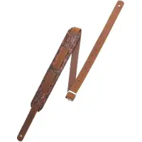 Levys Leathers THE REINER - FLORENTINE ON PADDED SHOULDER STRAP BUCKLE FOR ADJUSTEMENT - BROWN