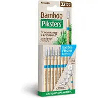 Piksters Bamboo Piksters Ragers Size 5 Large Blauw - 32 Stuks