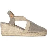 Toni pons Espadrilles Dames Terra-V Grijs Canvas Size 39