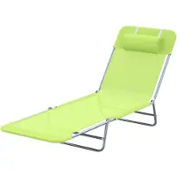 Zenzee Ligbed - Ligstoel tuin - Tuinstoel - Tuinstoelen - Stoelen - Tuinmeubelen - Groen