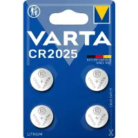 Varta CR2025 Lithium Batterij Knoopcel 40 Stuks