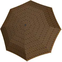 Knirps Paraplu A.200 Medium Duomatic Trust Caramel Bruine