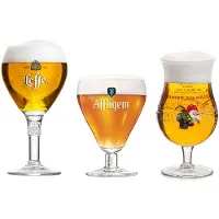 Leffe Bierglazen cadeau set - 3 Stuks