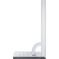 Wolfcraft - Winkelhaak - 500mm - Blokhaak - Schrijfhaak - Metaal - 5206000