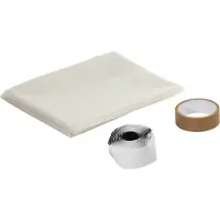 Wolfcraft Stofdeur Set Afdekzeil 1,25x2,20m