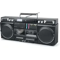 Muse M-380GB - Ghettoblaster met, FM, CD, cassette, USB, SD, 80 Watt