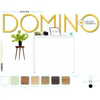 Schaffenburg Bureautafel - Domino Basic 160x80 grijs - alu frame