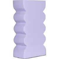 Zuiver Curves Vaas L - Shiny Lilac