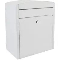 Stoer! Brievenbus Lyon Wit - 45003040