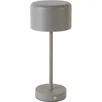 RL LIVE YOUR LIGHT REALITY JEFF - Tafellamp - Grijs - incl. 1x SMD 1.5W - Touch functie - Oplaadbaar - Dimbaar