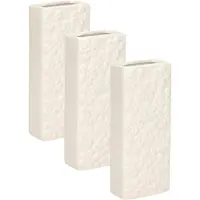 Gerimport Waterverdamper - 6x - wit - keramiek - 400 ml - radiatorbak luchtbevochtiger - 7,4 x 17,7 cm