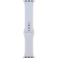 MG smartwatch bandje Silicoon voor watch bandje - Licht Grijs - Geschikt Voor 38 / 40 / 41mm - Smartwatch Siliconen Bandje