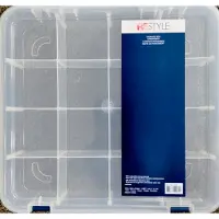 ReStyle Standaard opbergbox 35,5 x 36,5 x 8,5 cm met 16 vakken