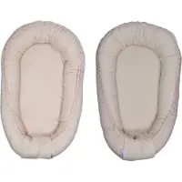 MamaLoes Teddy Boucle Naturel Omkeerbaar Babynest ML020119
