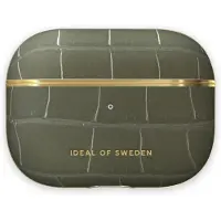 IDEAL OF SWEDEN AirPods Case PU Pro Khaki Croco