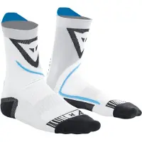 Dainese Dry Mid, sokken ,Wit/Grijs/Blauw ,36-38 EU