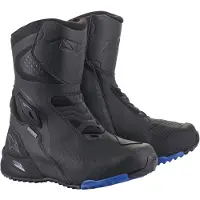 Alpinestars Rt-8 Gore-Tex Schoenen Zwart Blauw Maat 38