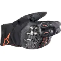 Alpinestars SMX-1 Drystar Handschoenen Zwart Fluo Rood Maat 3XL