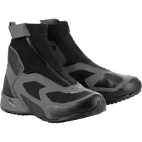 Alpinestars Cr-8 Gore-Tex Schoenen Zwart Donker Grijs Petrol Blauw Maat US 13.5
