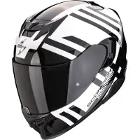 Scorpion Exo-520 Evo Air Banshee helm, wit/zwart, maat XS (53/54)