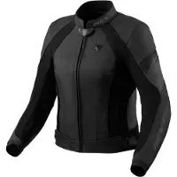 REV'IT! REV’IT! Xena 4 Dames Zwart Antraciet Motorjas Maat 44