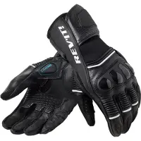 REV'IT! REV’IT! Xena 4 Dames Zwart Wit Handschoenen Maat M