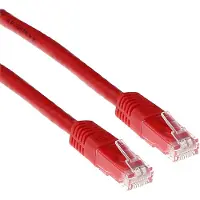 ACT IB8551 U/UTP CAT6 Patchkabel Rood - 1,5 meter