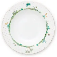 Pip studio Dinerbord Jolie Dots Gold 21,5 cm (Set van 6)