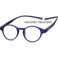 Montana MR60B leesbril met magneetsluiting +2.50 blauw - magneetbril