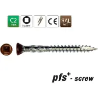 Bahco PFS+ | Hardhoutschroef BVZK-V Ø 5x60 C2B PFWHVGC72005000602