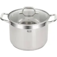 Resto Libra, 8 liter, Rond, Roestvrij staal, Glas, Roestvrij staal, Roestvrij staal, Roestvrij staal