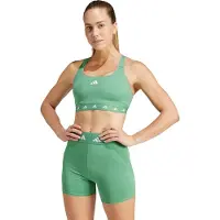 Adidas Performance Powerreact Training Medium-Support Techfit Beha - Dames - Groen- XS A-C