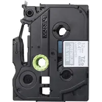 Brother TZe-PR935 tape wit op zilver 12 mm (origineel)