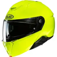HJC i91 Fluo Geel Systeemhelm Maat 2XL