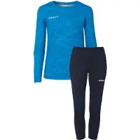 Uhlsport Prediction Keeperstenue Kids Blauw Zwart