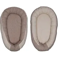 MamaLoes Teddy Boucle Nougat Omkeerbaar Babynest ML020120