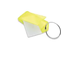 Combicraft Openklapbare Sleutellabels Geel 60 x 27 mm - 100 stuks