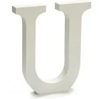 Pincello Brief U Hout Wit (1,8 X 21 X 17 Cm) (12 Stuks)