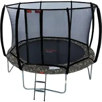 Avyna Trampoline Pro-Line 430 + Royal Class Veiligheidsnet + Ladder Camouflage