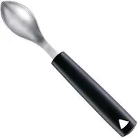 Triangle Quenelle Lepel 6 cm - Roestvrij Staal - Ergonomisch - Vaatwasserbestendig