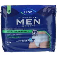 Tena Voordeelverpakking van 2 x Men PremiumFit underw Level 4 Medium 12st (798308)