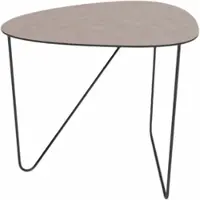 Lind DNA Bijzettafel Curve Coffee Table L Bull Warm Grey