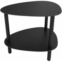 Lind DNA Loungetafel Curve Lounge Table L Bull Black Oak Black
