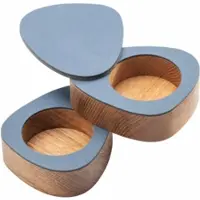 Lind DNA Peper- en zoutstel Curve Salt & Pepper Nupo Dark Blue (Set van 2)