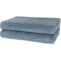 Casilin - Como - Badhanddoek - 70x140 - Jeans Blauw