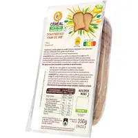 CEREAL Toastbrood gluten- en lactosevrij 350 gram