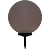 vidaXL LED-solarlamp rond 50 cm RGB