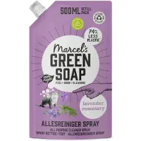 Marcel's Green Soap Allesreiniger Spray Lavendel & Rozemarijn Navulling 500 Ml